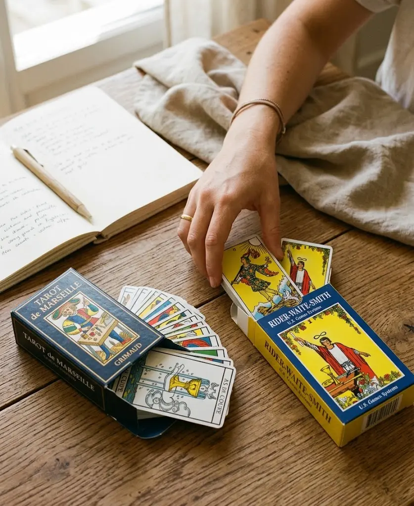 Choisir un nouveau jeu de Tarot avant de commencer son apprentissage