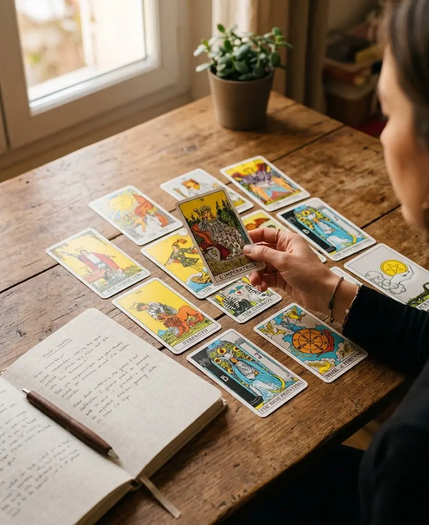 Préparer un nouveau jeu de Tarot avant un premier tirage