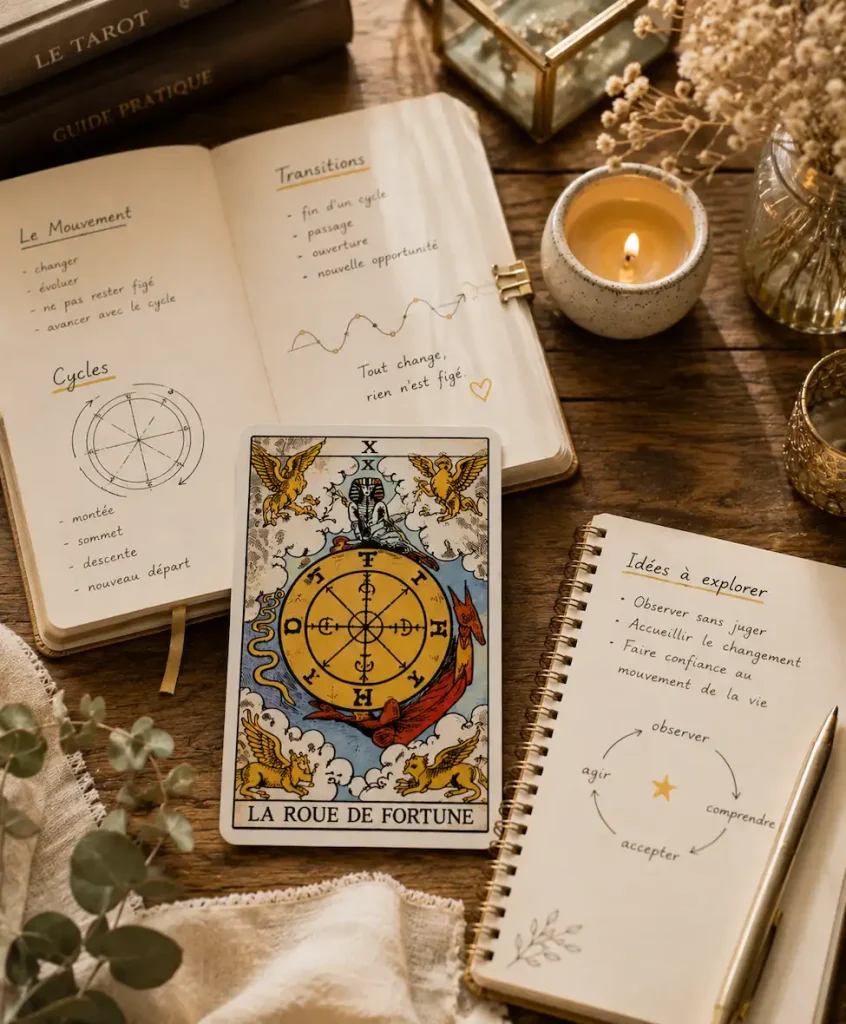 Cycles de La Roue de Fortune et Arcane 10