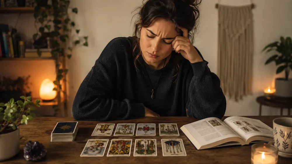 cahier d'apprentissage du tarot L'Éveil des Lames avec exercices structurés