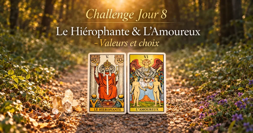 Le Pape transmet ses enseignements tandis qu’une femme choisit entre deux chemins
